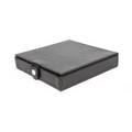 Tivoli Tuscany Leather 6 Pen Box - Midnight Black